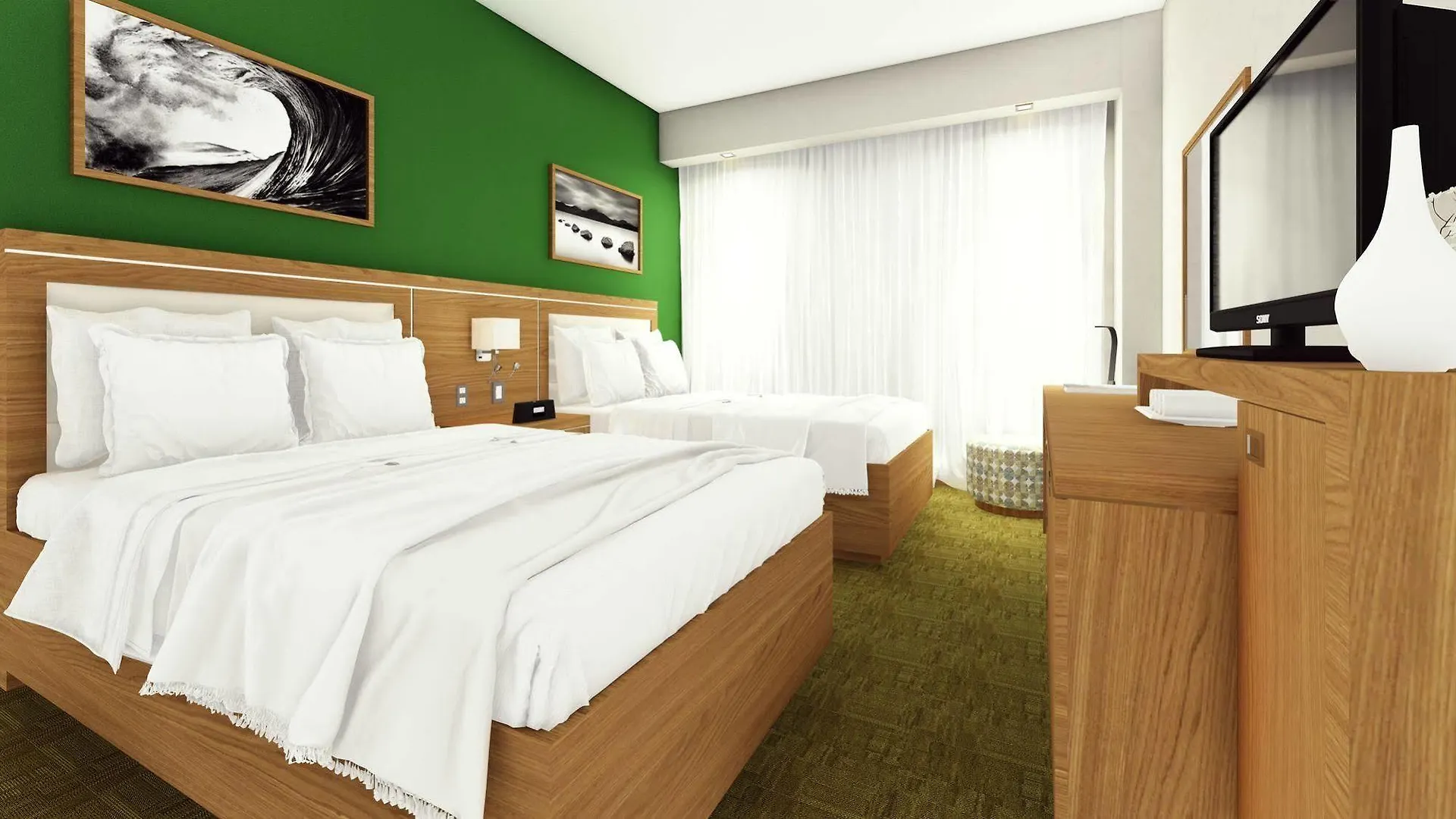 מלון בוקה צ'יקה Hampton By Hilton Santo Domingo Airport